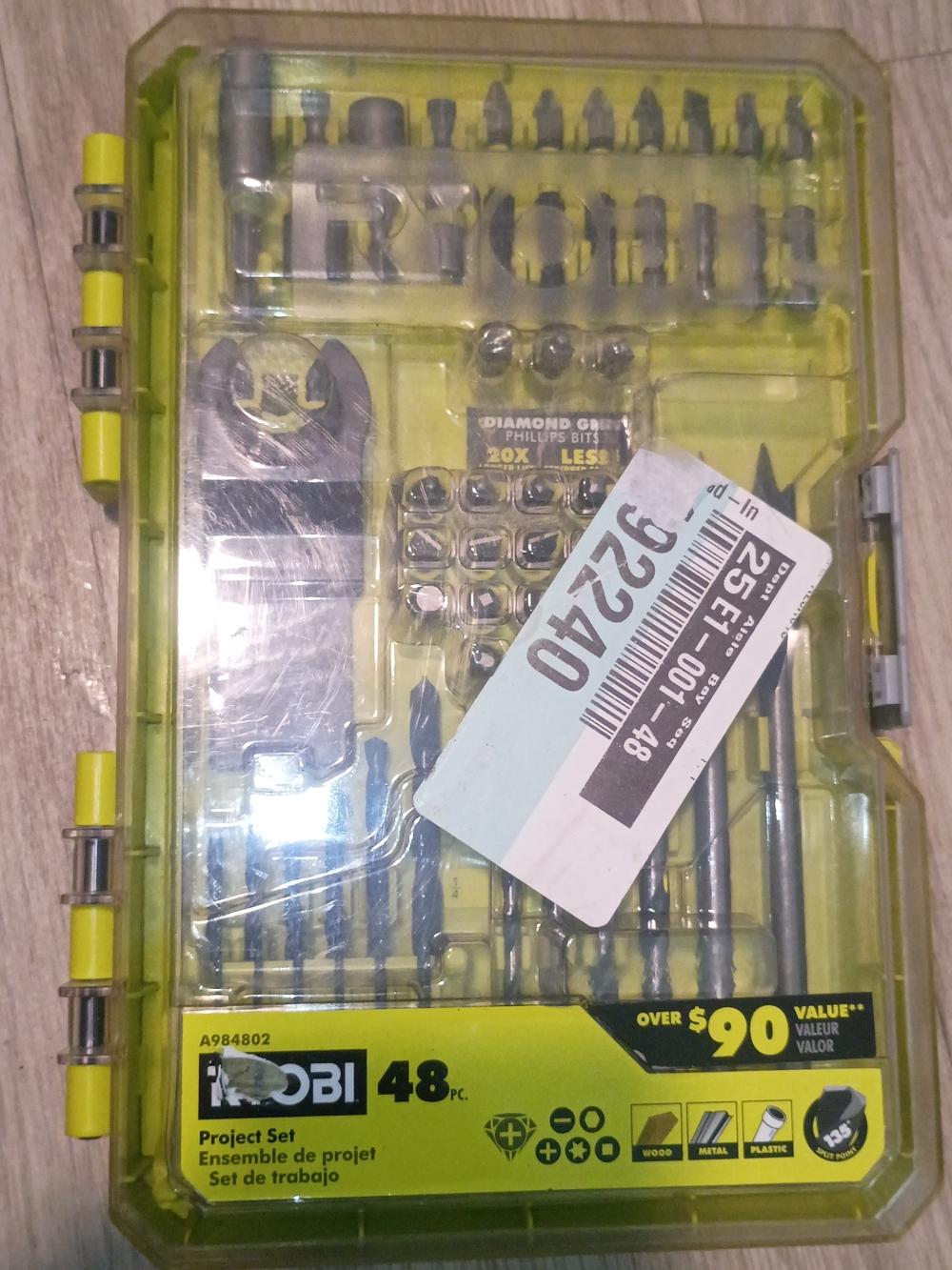 Ryobi 48-Piece Project Set